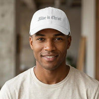 Alive in Christ Baseball Cap | Embroidered Christian Hat
