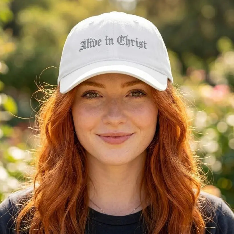 Alive in Christ Baseball Cap | Embroidered Christian Hat