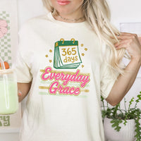 Everyday Grace T-Shirt | Faith Christian Tee | Womens Faith Apparel | Trendy Christian Shirt