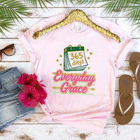 Everyday Grace T-Shirt | Faith Christian Tee | Womens Faith Apparel | Trendy Christian Shirt