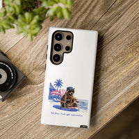 Cute Christian Phone Case, Beach Raccoon Phone Cover, Love Jesus Drink Coffee Enjoy Sunshine, Christian Gift for Women