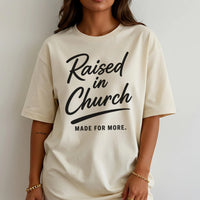 Oversized Christian tee | Comfort Colors Christian Top | Trendy Church T-shirt | Christian gift her | Religious Graphic Tee