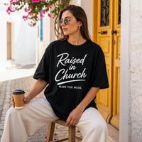 Oversized Christian tee | Comfort Colors Christian Top | Trendy Church T-shirt | Christian gift her | Religious Graphic Tee
