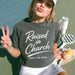 Oversized Christian tee | Comfort Colors Christian Top | Trendy Church T-shirt | Christian gift her | Religious Graphic Tee