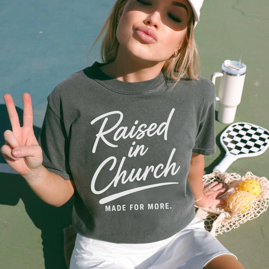 Oversized Christian tee | Comfort Colors Christian Top | Trendy Church T-shirt | Christian gift her | Religious Graphic Tee