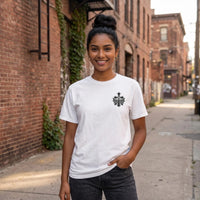 Grace in the Struggle Comfort Colors Tee | Christian Streetwear | Vintage Christian Apparel | Floral Cross Shirt | Floral Faith Shirt