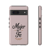 Christian Bible Verse Phone Case | Mujer de Fe Phone Case | Tough Phone Case | Christian Phone Case Bible Verse, iPhone 17 - 12 Samsung