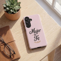 Christian Bible Verse Phone Case | Mujer de Fe Phone Case | Tough Phone Case | Christian Phone Case Bible Verse, iPhone 17 - 12 Samsung
