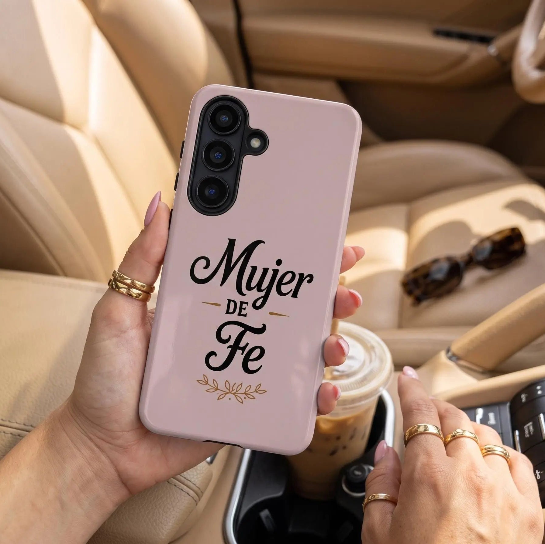 Christian Bible Verse Phone Case | Mujer de Fe Phone Case | Tough Phone Case | Christian Phone Case Bible Verse, iPhone 17 - 12 Samsung