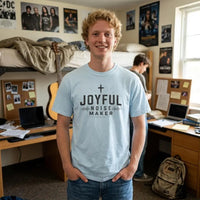 Joyful Noise Maker Christian T-Shirt, Church Tee, Christian Worship Shirt, Faith Graphic Tee, Praise Jesus Tee, Gift for Worship Leader