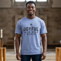 Joyful Noise Maker Christian T-Shirt, Church Tee, Christian Worship Shirt, Faith Graphic Tee, Praise Jesus Tee, Gift for Worship Leader