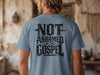 Comfort Colors Christian Shirt, Not Ashamed of the Gospel Tee, Vintage Faith Shirt, Church Apparel for Men, Christian Faith Tee