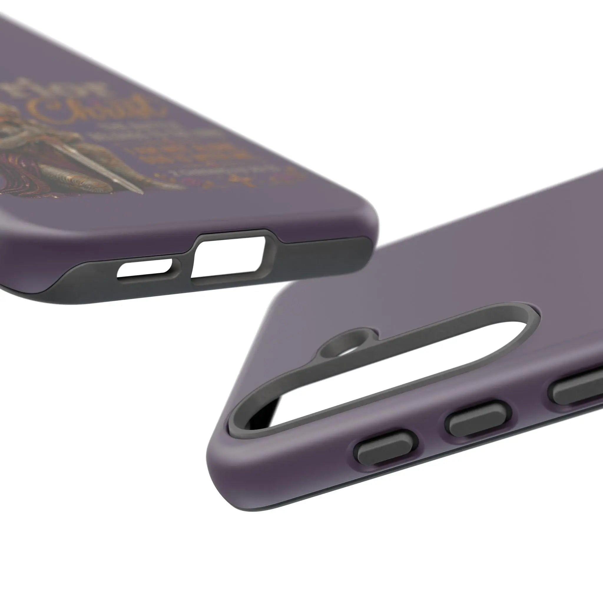 Warrior of Christ Phone Case | Christian iPhone & Samsung Case | 2 Chronicles 20:15 Bible Verse Cover | Faith-Based Protective Phone Cover