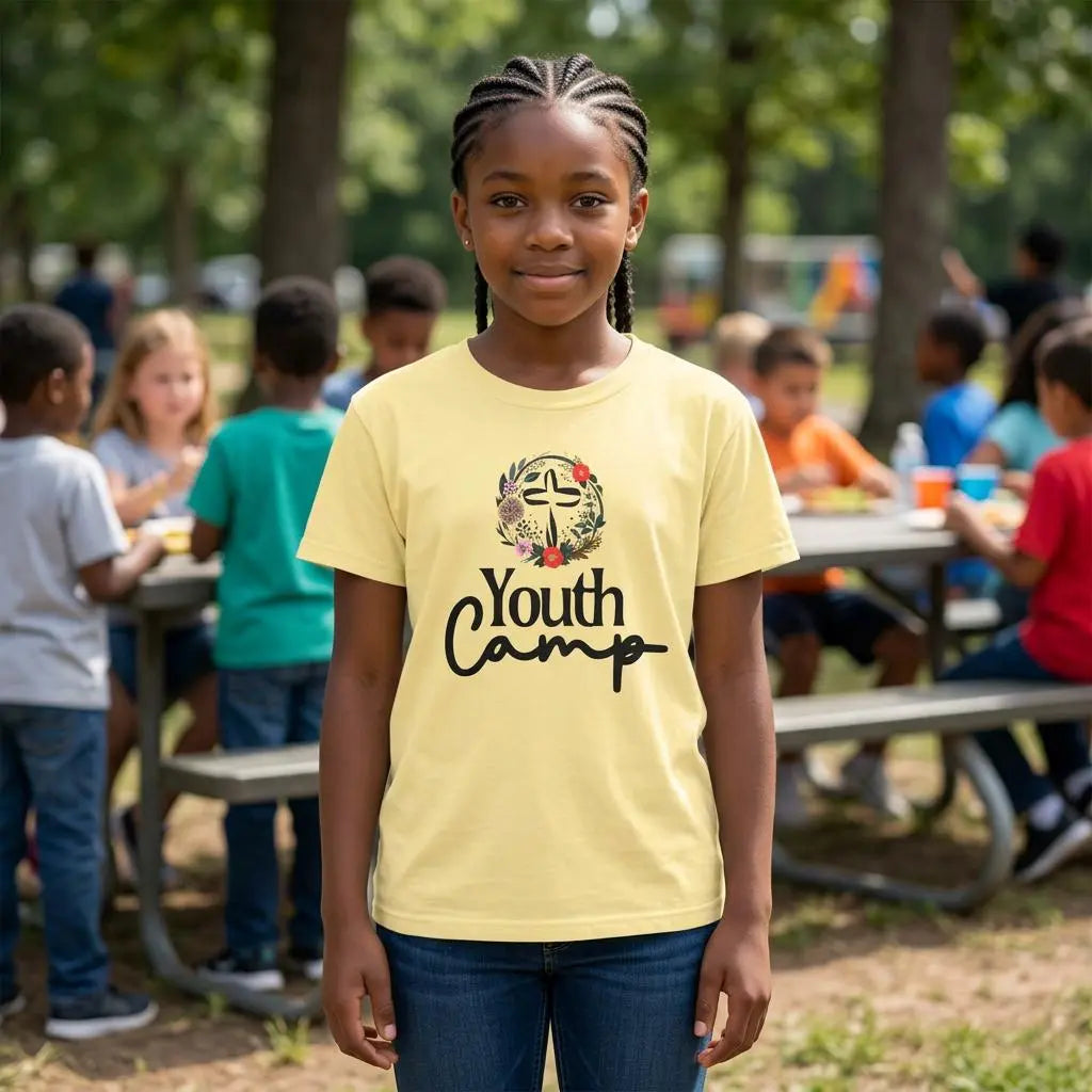 Youth Camp Tee | Christian Youth Camp Shirt | Church Camp T-Shirt | Youth Group Tee | VBS Camp Shirt | Church Retreat Shirt