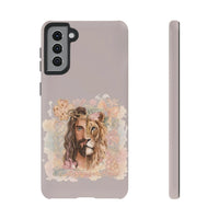 Lion of Judah Christian Phone Case, Jesus iPhone Case, Faith Phone Cover, Christian Gift, Bible Verse Accessory, Religious Phone Case