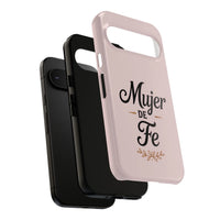 Christian Bible Verse Phone Case | Mujer de Fe Phone Case | Tough Phone Case | Christian Phone Case Bible Verse, iPhone 17 - 12 Samsung