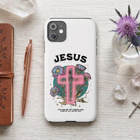Jesus Christian Phone Case | Jesus Phone Cover | Cute Faith Phone Case | Religious iPhone & Samsung Case | Faith Gift for Her