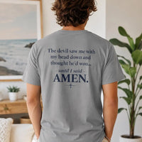 Christian Comfort Colors 1717 Tee | Lion of Judah Faith T-Shirt | Mens Church Shirt | Christian faith tee | Trendy Jesus Apparel