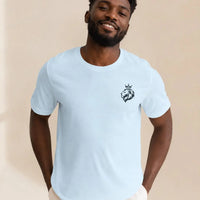 Christian Comfort Colors 1717 Tee | Lion of Judah Faith T-Shirt | Mens Church Shirt | Christian faith tee | Trendy Jesus Apparel