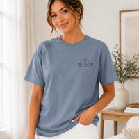 Live Your Testimony T-Shirt | But God Cross Inspirational Christian Tee