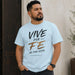 Spanish Christian Shirt | Vive Por Fe No Por Vista Tee | Spanish Faith Based T-Shirt | Spanish Comfort Colors Christian Tee