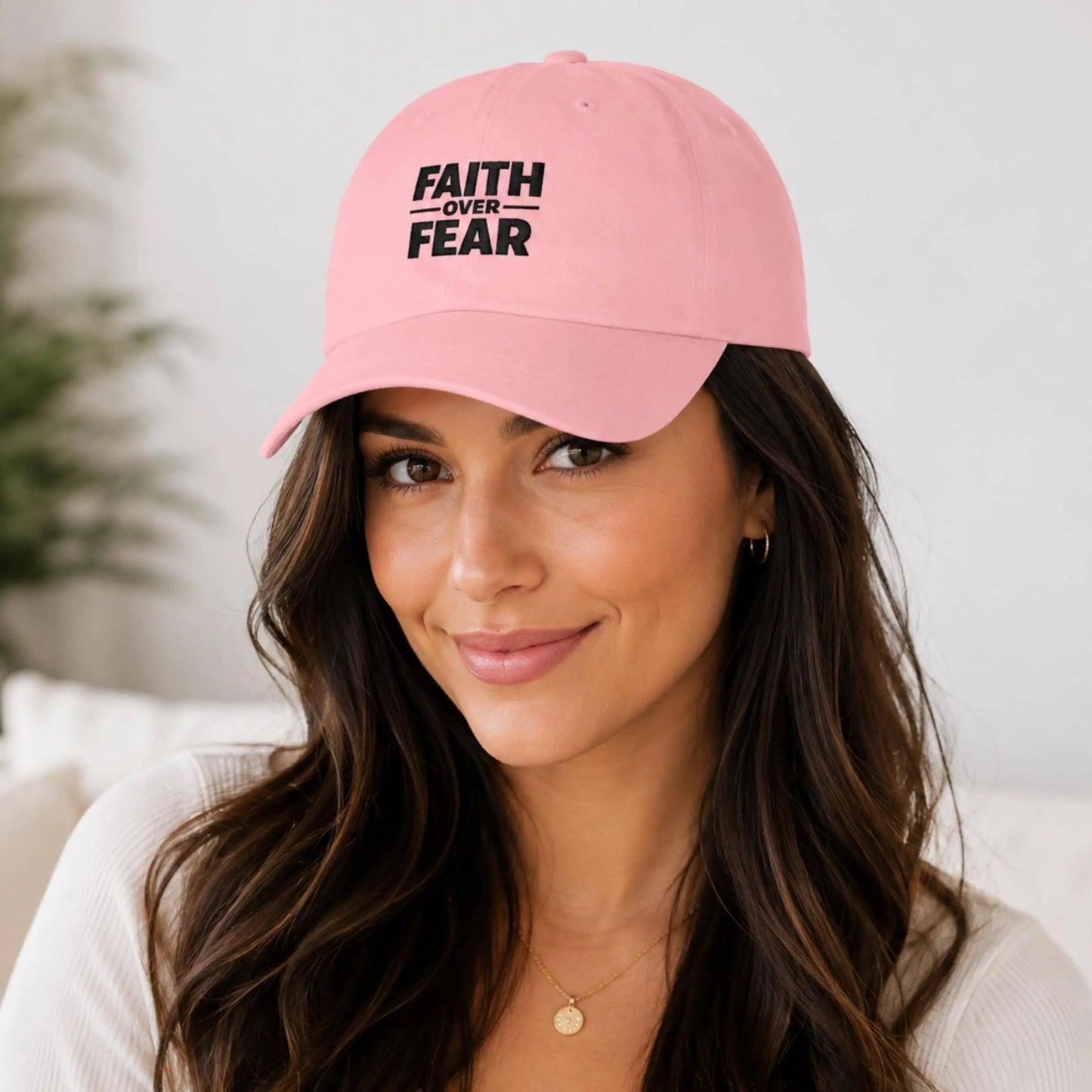 Christian Hat for Women | Embroidered Trucker Hat | Christian Gift for Women | Embroidered Christian Apparel | Embroidered Trucker Hat