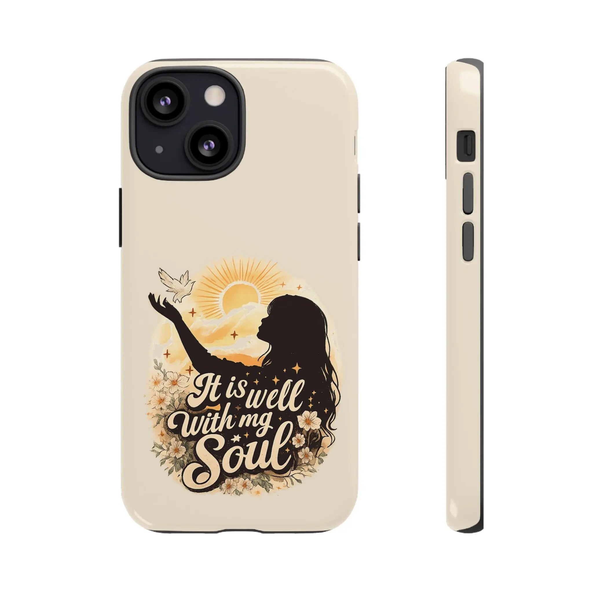 Jesus iPhone 17 Case, Christian Phone Cover, Faith-Based Gift for Women, Protective Religious Case