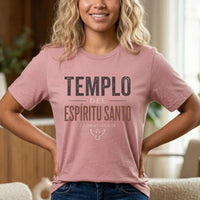 Templo del Espíritu Santo shirt | Spanish Christian Scripture Tee | Spanish Faith Apparel