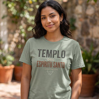 Templo del Espíritu Santo shirt | Spanish Christian Scripture Tee | Spanish Faith Apparel
