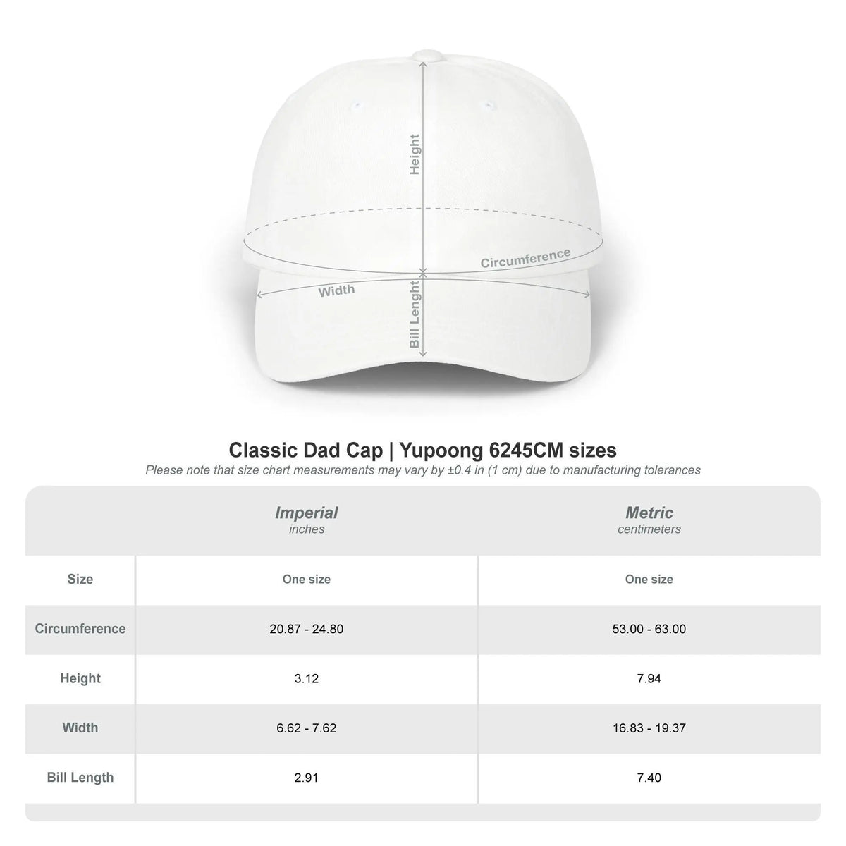 CHOSEN compass logo Cap | Embroidered dad hat, white adjustable