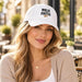 Walk by Faith Christian Hat, Embroidered Cotton Baseball Cap for Men and Women, Unisex Christian Design