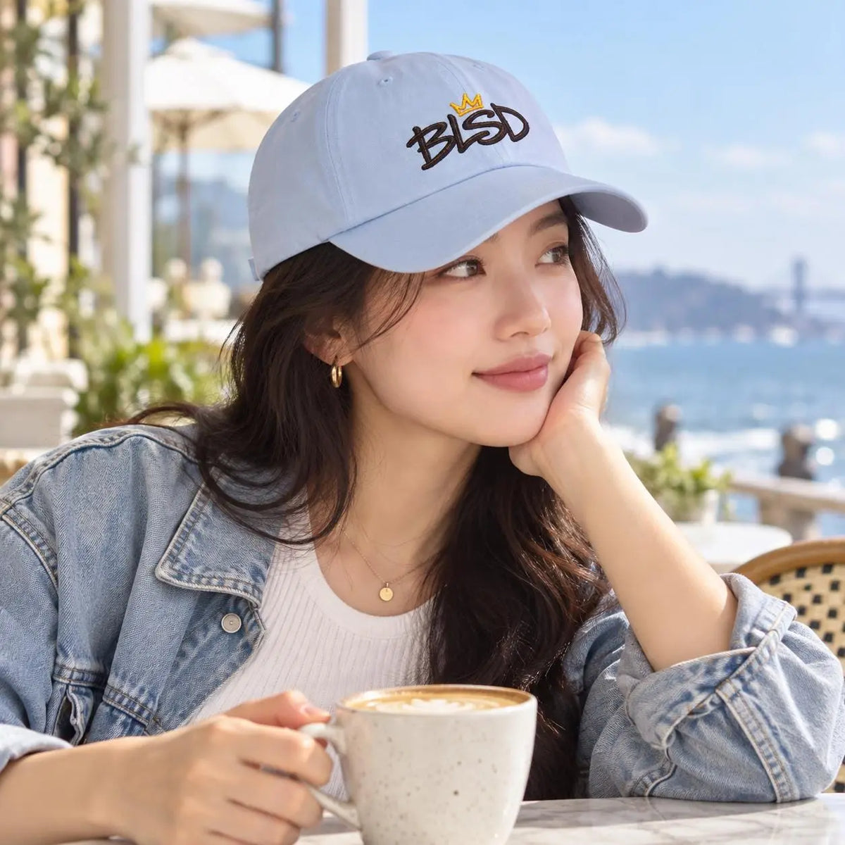 Blessed Christian Hat | BLSD Crown Embroidered Dad Cap | Faith Baseball Cap | Christian Gift for Men and Women | Embroidered Christian Hat
