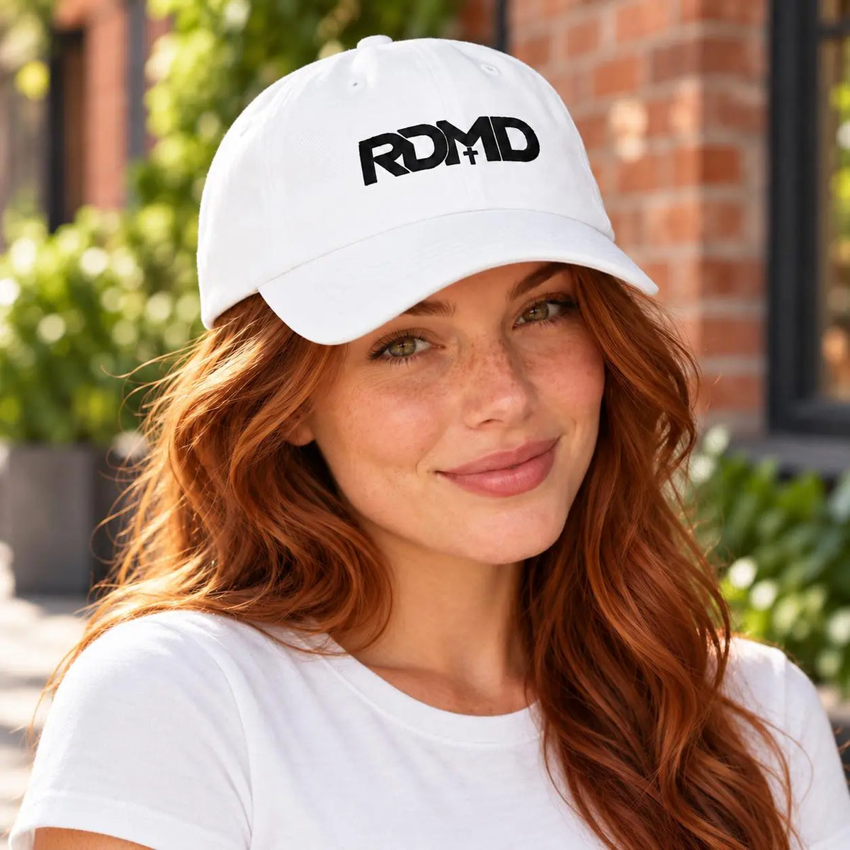Redeemed Christian Hat, RDMD Embroidered Dad Cap, Faith Baseball Cap, Christian Gift for Men and Women | Christian Embroidered Baseball Hat