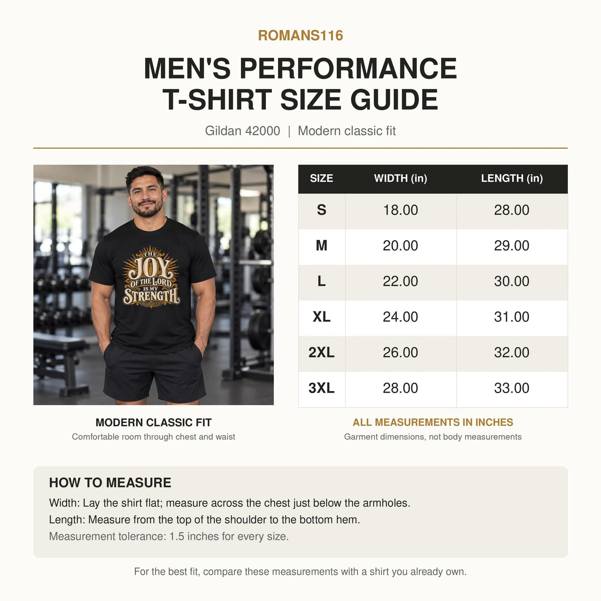 The Joy of the Lord Is My Strength Shirt, Men's Christian Performance Gym Tee, Christian Scripture Apparel, Christian Gym Apparel