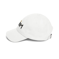 Kingdom Crown Logo Christian Cap | KINGDM Christian Hat | Embroidered Christian Apparel | Kingdom of God Gift for Men and Women