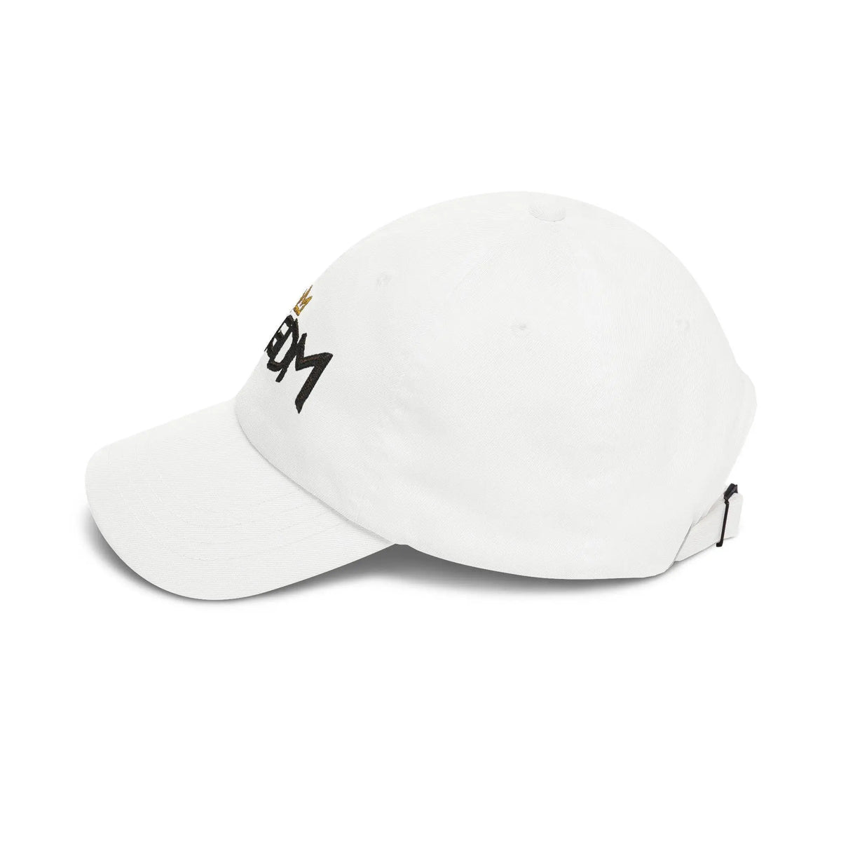 Kingdom Crown Logo Christian Cap | KINGDM Christian Hat | Embroidered Christian Apparel | Kingdom of God Gift for Men and Women