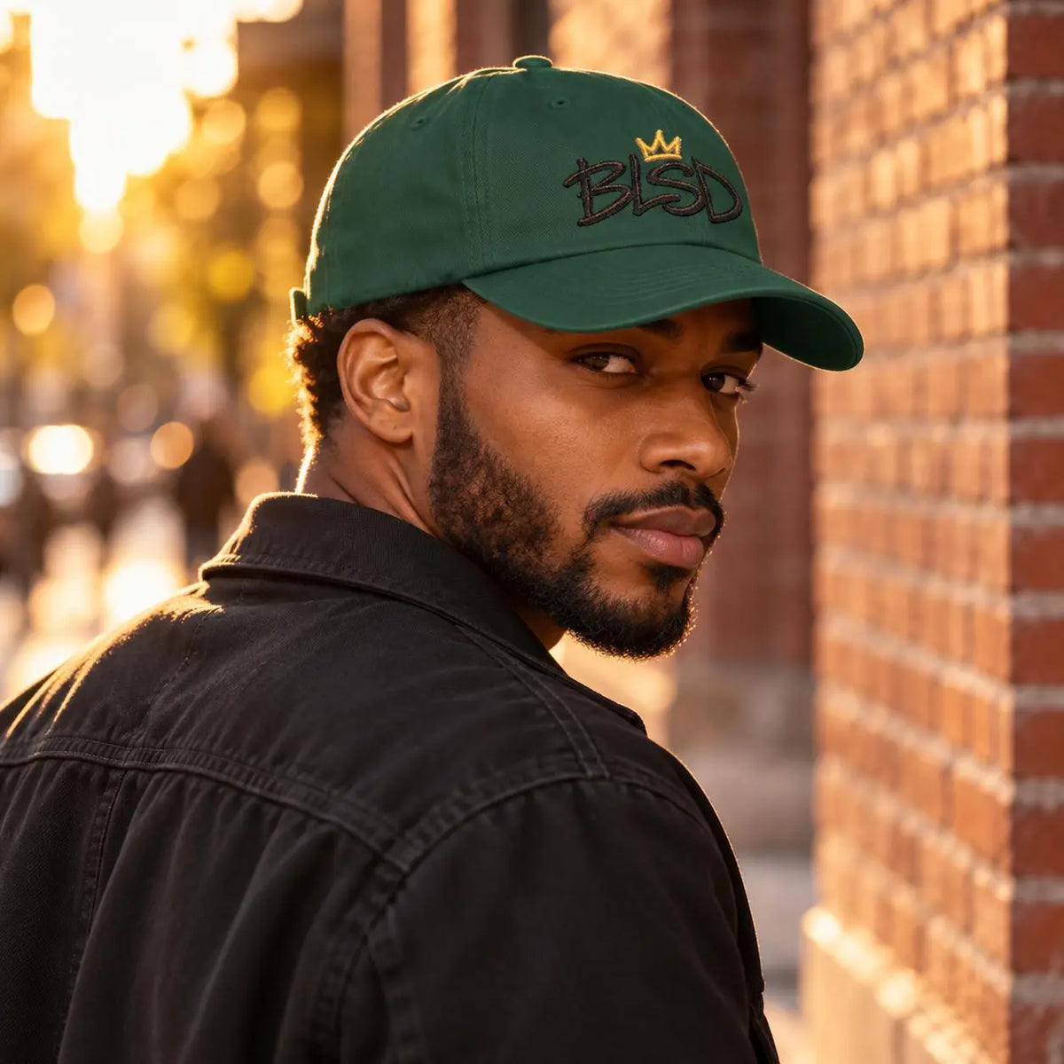 Blessed Christian Hat | BLSD Crown Embroidered Dad Cap | Faith Baseball Cap | Christian Gift for Men and Women | Embroidered Christian Hat