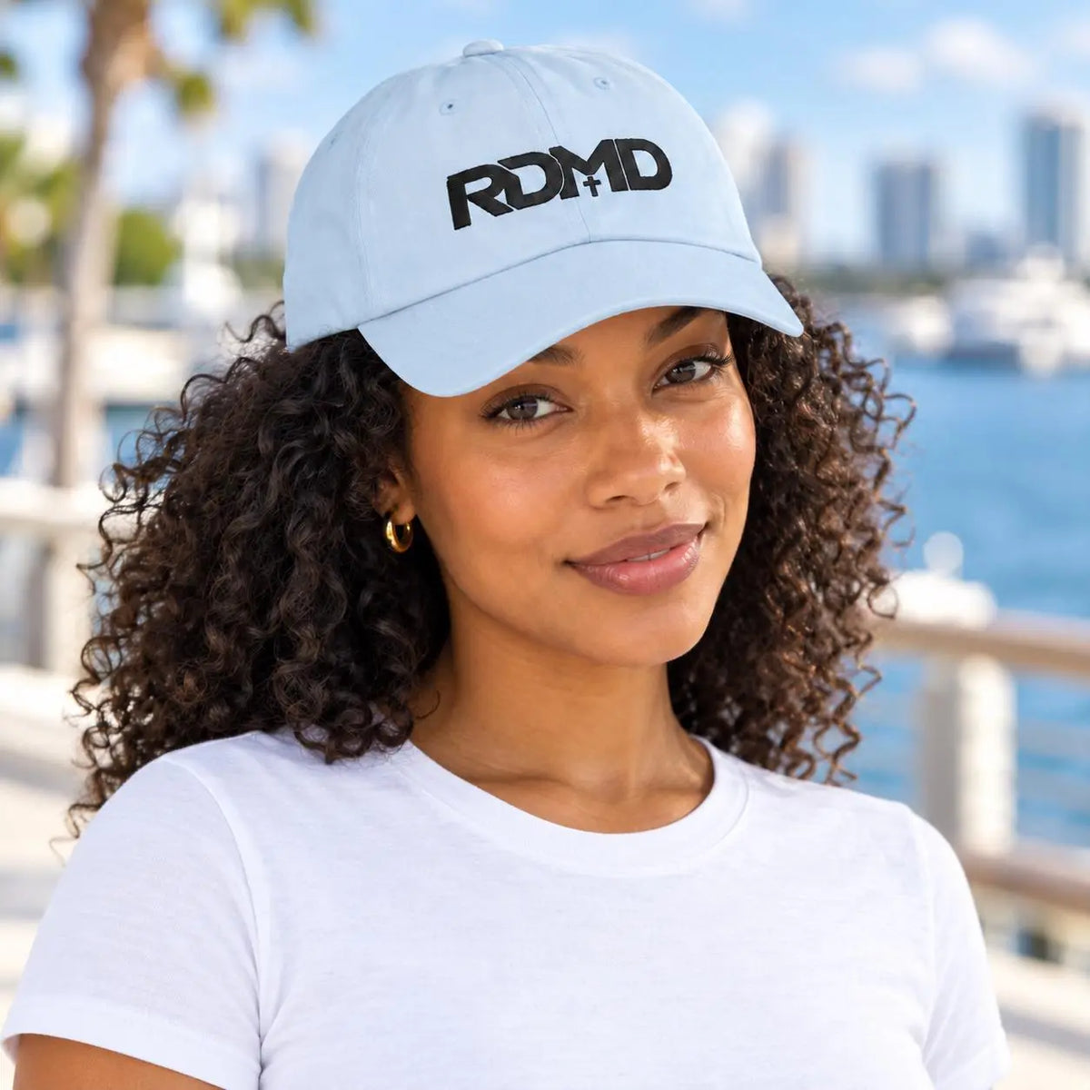 Redeemed Christian Hat, RDMD Embroidered Dad Cap, Faith Baseball Cap, Christian Gift for Men and Women | Christian Embroidered Baseball Hat