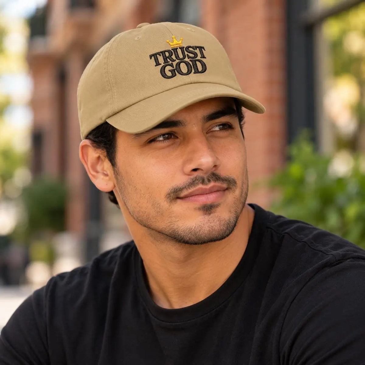 Trust God Christian Hat, Embroidered Christian Baseball Cap, Faith Dad Hat, Christian Gift for Men and Women