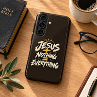 Jesus Plus Nothing Equals Everything Christian Phone Case for iPhone and Samsung Galaxy