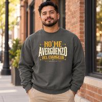 Spanish Christian Faith Sweatshirt, No Me Averguenzo Del Evangelio,