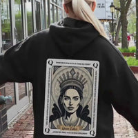 Queen Esther Hoodie – Christian Women’s Faith Hoodie – “For Such a Time as This” Bible Verse Sweatshirt – Religious Apparel Gift for Her