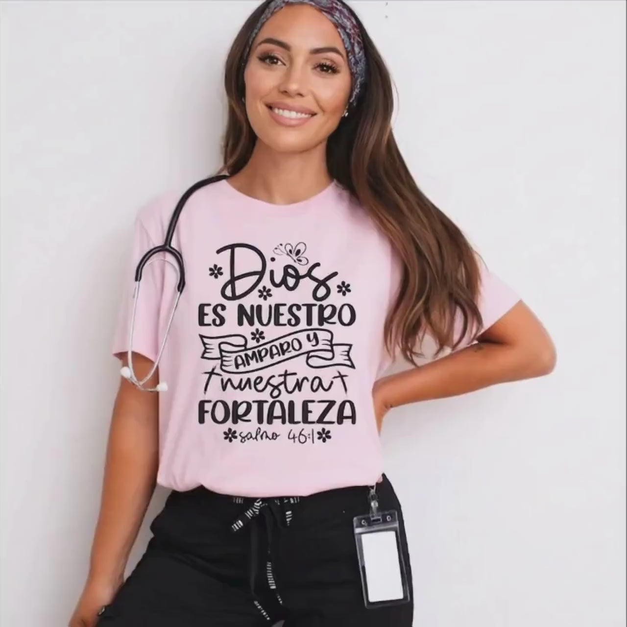 Spanish Christian Tee Shirt, Latin Christian T-Shirt, Spanish Faith gift, Spanish Christian Apparel, Hispanic church tee, Latin mom gift