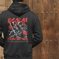 Christian Samurai Mens Hoodie, Mens Heavy Blend Sweatshirt, Religious Samurai Jacket, Christian Clothing, Samurai Gift