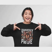 Pro Life Sweatshirt | Christian Crewneck | Christian Faith Apparel | Faith Based Gift