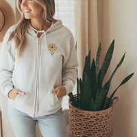 Revival Christian Zip Hoodie, Faith Scripture Hoodie, Church Ministry Apparel, Trendy Christian Apparel, Gift for Christian Woman