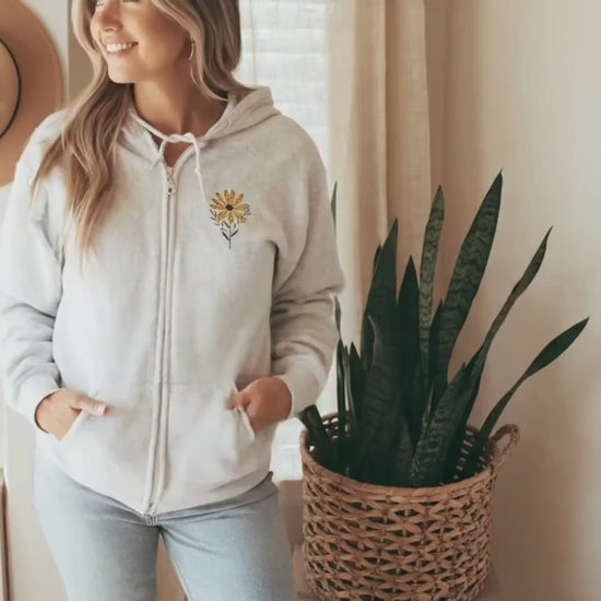 Revival Christian Zip Hoodie, Faith Scripture Hoodie, Church Ministry Apparel, Trendy Christian Apparel, Gift for Christian Woman