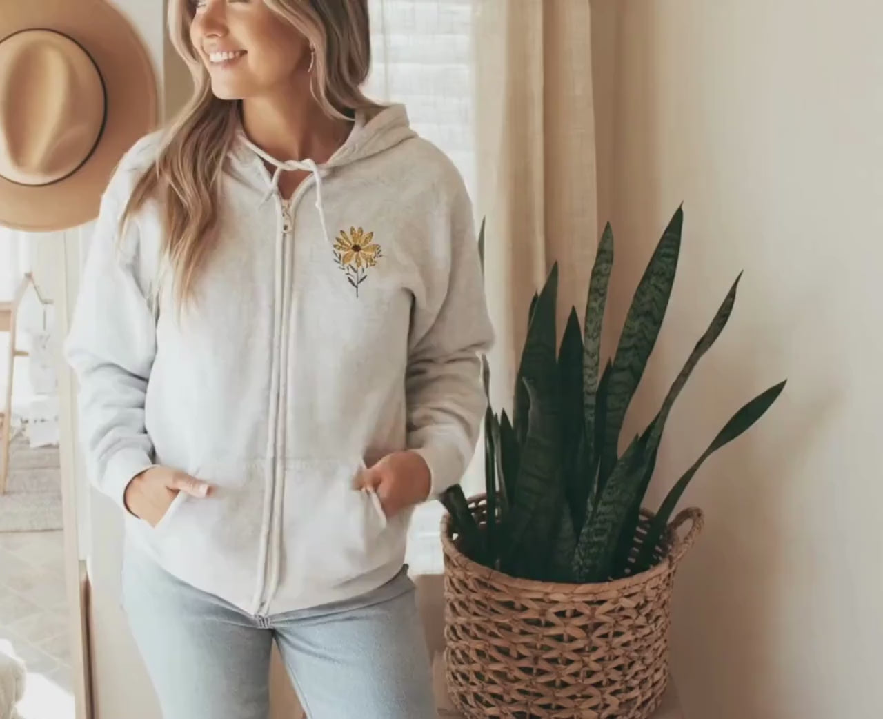 Revival Christian Zip Hoodie, Faith Scripture Hoodie, Church Ministry Apparel, Trendy Christian Apparel, Gift for Christian Woman