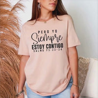 Spanish Christian Psalms shirt, Spanish Bible Verse Shirt, Camisa Cristiana, Christian Shirt in Spanish church apparel, Latin Christian gift