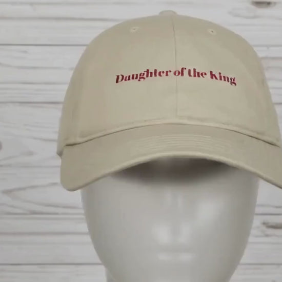 Daughter of the King Embroidered Cap
